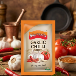 Shangrila Chilli Garlic Sauce 9 g 100 pcs