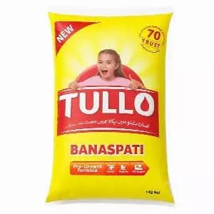 Tullo Banaspati Ghee Pouch 1kg