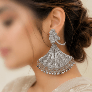 Dancing Earrings Silver
