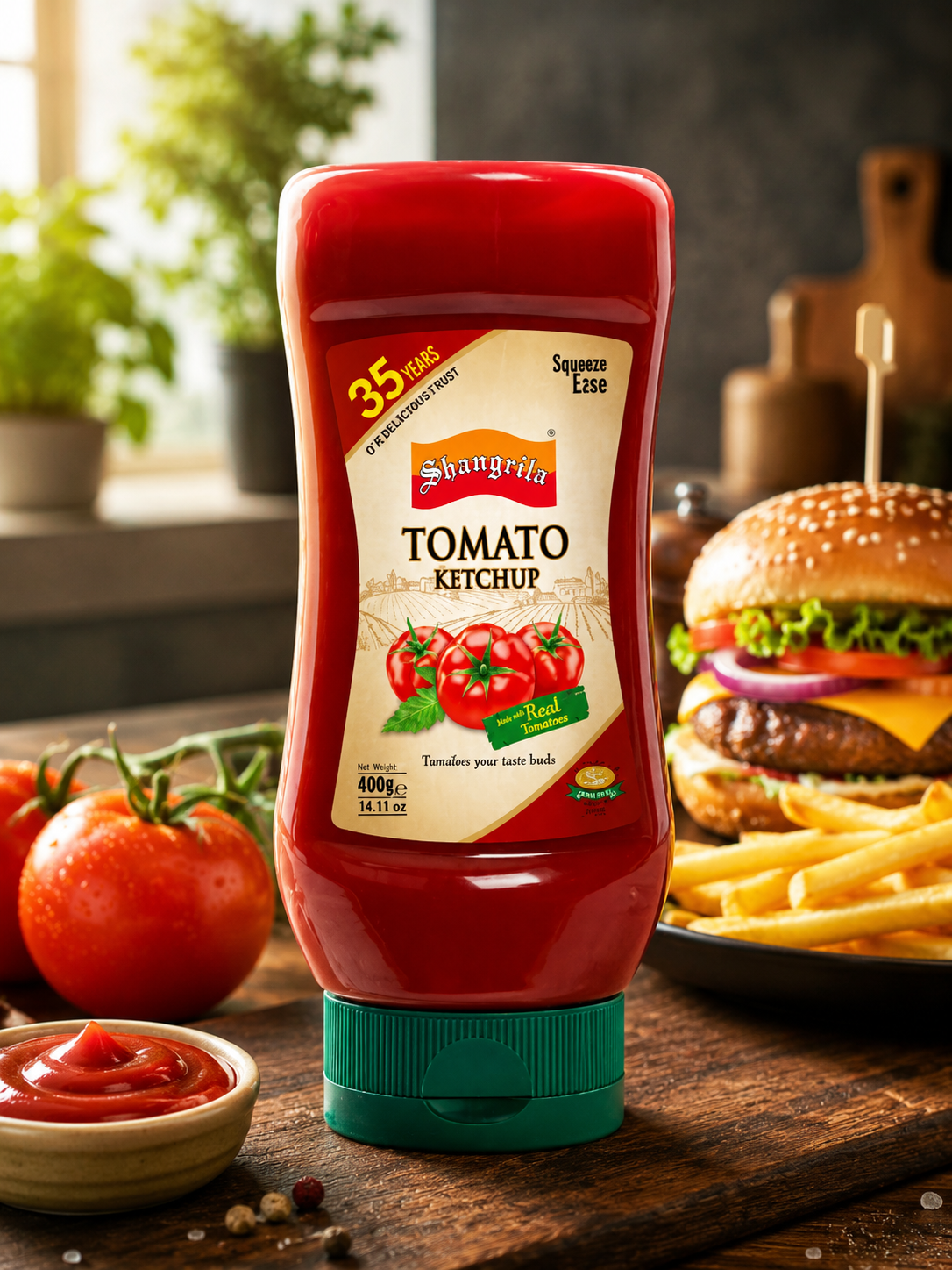 Tomato Ketchup 400 G Bottle