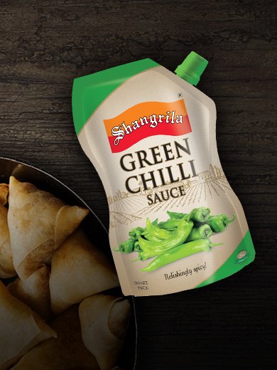 Shangrila Green Chili Sauce Smart pack