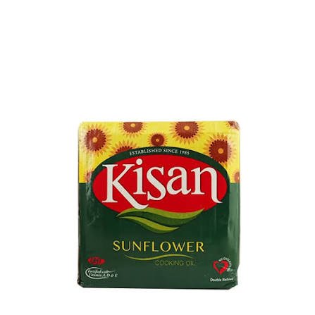 Kisan Sunflower Cooking Oil 05 Lit Box