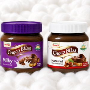 Young's Choco Bliss Milky & Hazelnut Pair 350 g