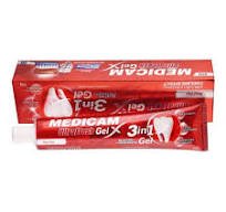 Medicam Toothpase Gel Red 75g