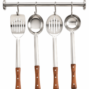 Steel Cooking Spoon 4 pcs