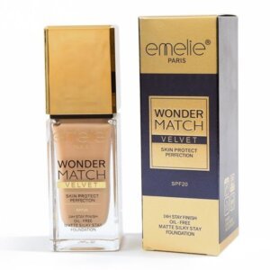 Emelie Wonder Match Velvet Foundation