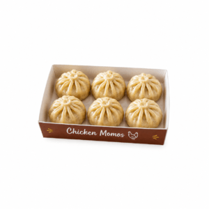 Home Made Chicken Momos 6 pcs