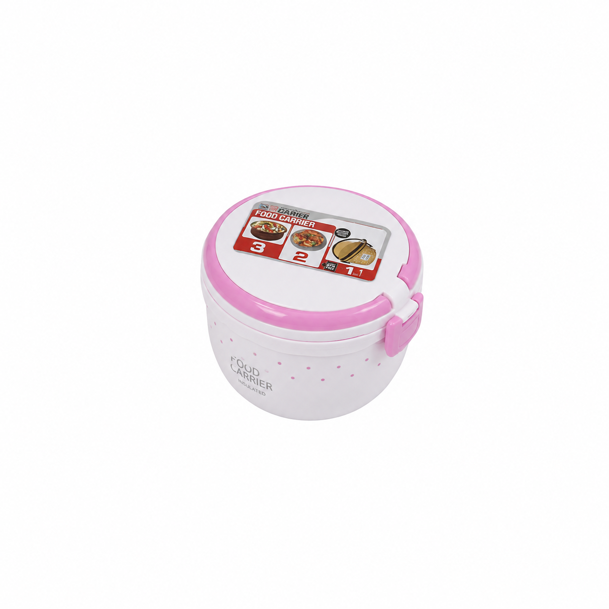 Insulated Food Carrier 2 in 1