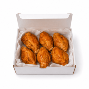 Home Made Hot Wings 6 pcs