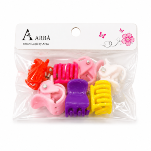Mini Hair Claw Clips Set (Multi-Color)