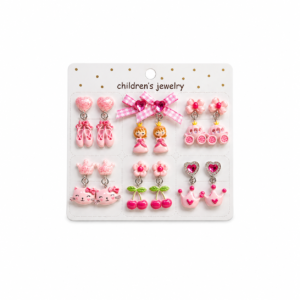 Children's Jewelry Earrings Set (6 Pairs)